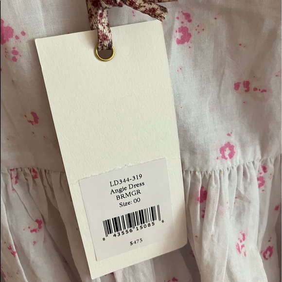 Loveshackfancy Angie dress size 00 NWT - Picture 4 of 5